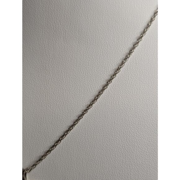 925 Sterling Silver Tested Mystic Topaz Solitaire Pendant 18" Necklace - Picture 5 of 8